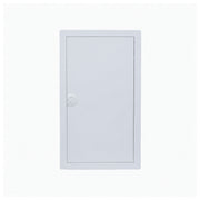 HL36P06 pre-wired distribution board, Hager Volta IP30 flush enclosure, closed white steel door