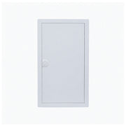 HL36P07 pre-wired distribution board, Hager Volta IP30 flush enclosure, closed white steel door
