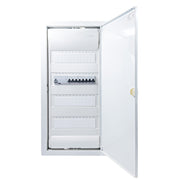HL48P01 48-module pre-wired 3-phase distribution board, Legrand RX3 RCD and B16 MCBs