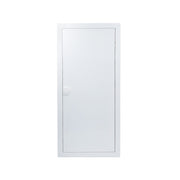 HL48P03 pre-wired distribution board, Hager Volta IP30 flush enclosure, closed white steel door