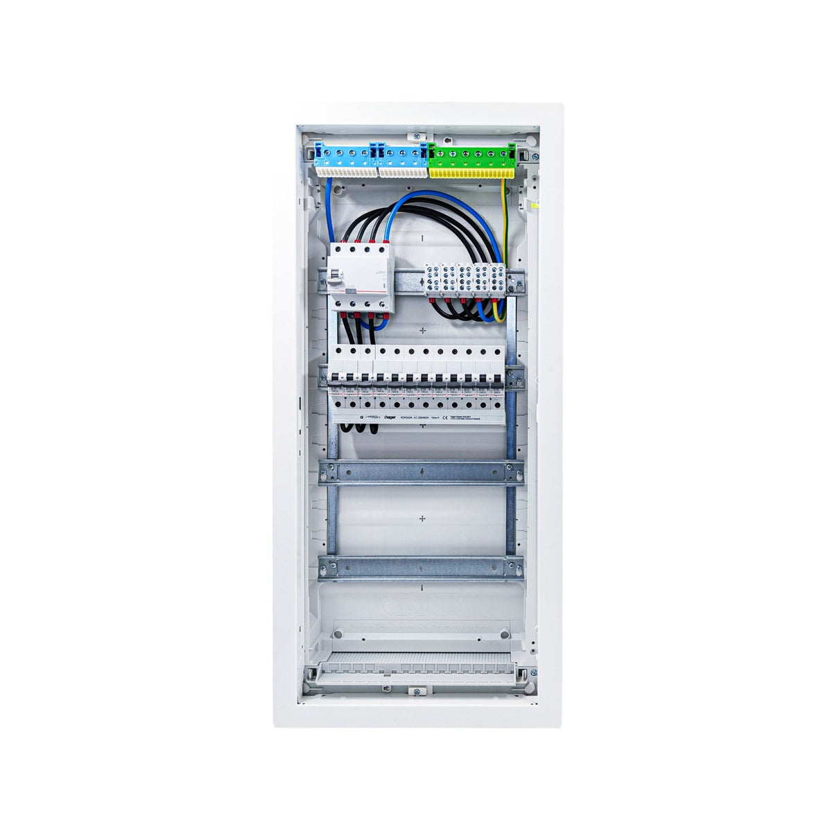 HL48P04 48-Module 12-Way Pre-Wired Distribution Board 40A RCD IP30 ...