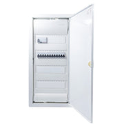 HL48P04 48-module pre-wired 3-phase distribution board, Legrand RX3 RCD and B16 MCBs