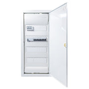 HL48P07 48-module pre-wired 3-phase distribution board, Legrand RX3 RCD and B16 MCBs with SPD