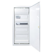 HL48P08 48-module pre-wired 3-phase distribution board, Legrand RX3 RCD and B16 MCBs with SPD