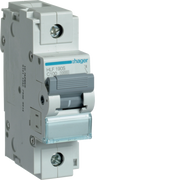 HLF190S Hager HLF Miniature Circuit Breaker 1P C100A 10kA - Gabby Electric