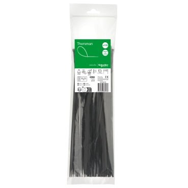 IMT46418 Schneider Electric Thorsman Cable Tie 3.6x300mm, black (100pcs.) - Gabby Electric