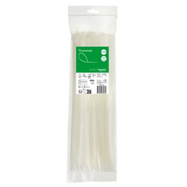 IMT46422 Schneider Electric Thorsman Cable Tie 4.8x370mm, clear (100pcs.) - Gabby Electric