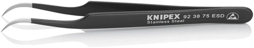 Knipex 92 38 75 ESD Universal Tweezers ESD Stainless Steel 118mm