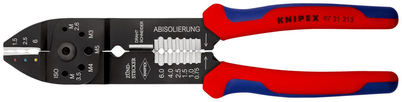 Knipex 97 21 215 B Crimping Pliers 230mm