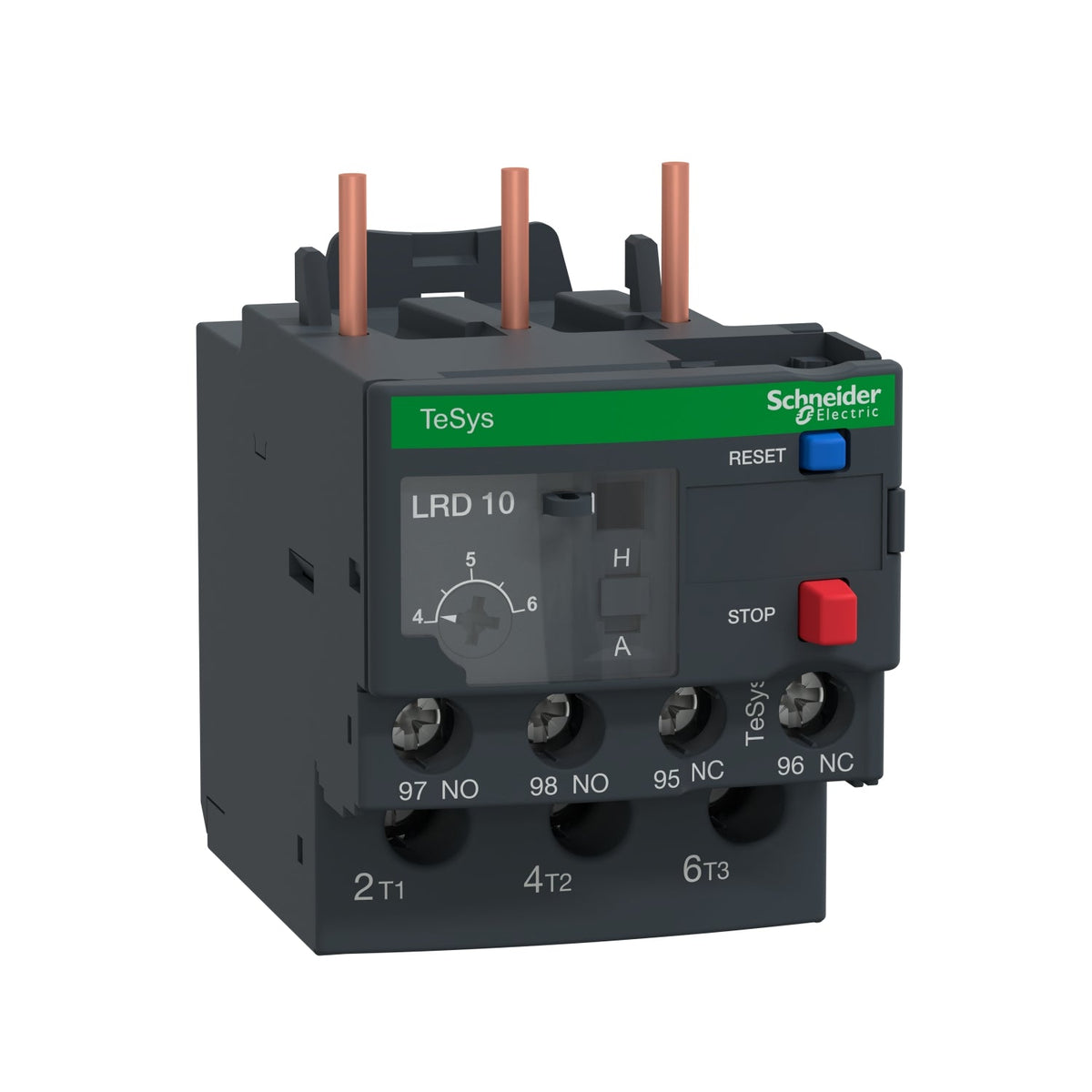 Schneider LRD10 LRD10 Thermal Overload Relay 4-6A Class 10 for LC1D ...