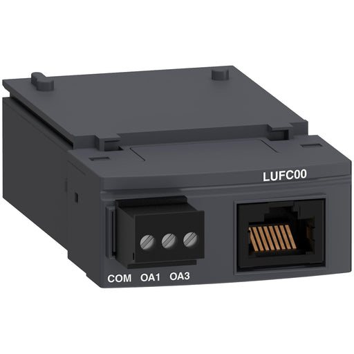 LUFC00 Parallel wiring module, TeSys Ultra, Plug - in type, Front side, for motor starter - Gabby Electric