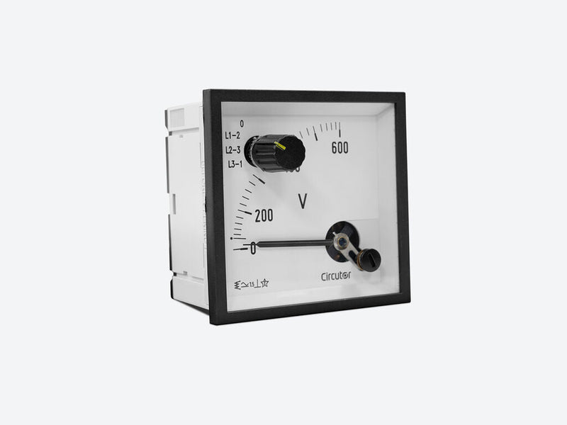 M10727 Circutor EC72 F III+N 400V Voltmeter - Gabby Electric