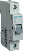 MB106A Hager MB1 Miniature Circuit Breaker 1P B6A 6kA - Gabby Electric