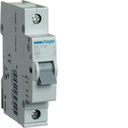 MB113A Hager MB1 Miniature Circuit Breaker 1P B13A 6kA - Gabby Electric