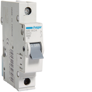MB140A Hager MB1 Miniature Circuit Breaker 1P B40A 6kA - Gabby Electric