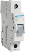 MB150A Hager MB1 Miniature Circuit Breaker 1P B50A 6kA - Gabby Electric