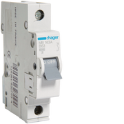 MB163A Hager MB1 Miniature Circuit Breaker 1P B63A 6kA - Gabby Electric
