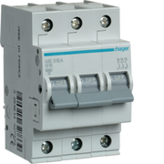 MB316A Hager MB3 Miniature Circuit Breaker 3P B16A 6kA - Gabby Electric