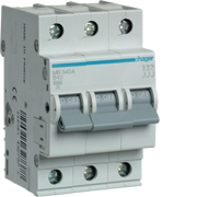 MB340A Hager MB3 Miniature Circuit Breaker 3P B40A 6kA - Gabby Electric