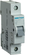 MC125A Hager MC1 Miniature Circuit Breaker 1P C25A 6kA - Gabby Electric