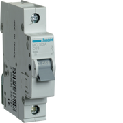 MC163A Hager MC1 Miniature Circuit Breaker 1P C63A 6kA - Gabby Electric