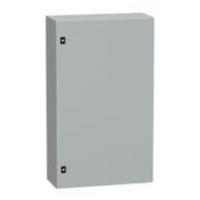 NSYCRN106250P Schneider Electric PanelSet CRN Plain Door With Mounting Plate, H1000xW600xD250 IP66 IK10 RAL7035 - Gabby Electric
