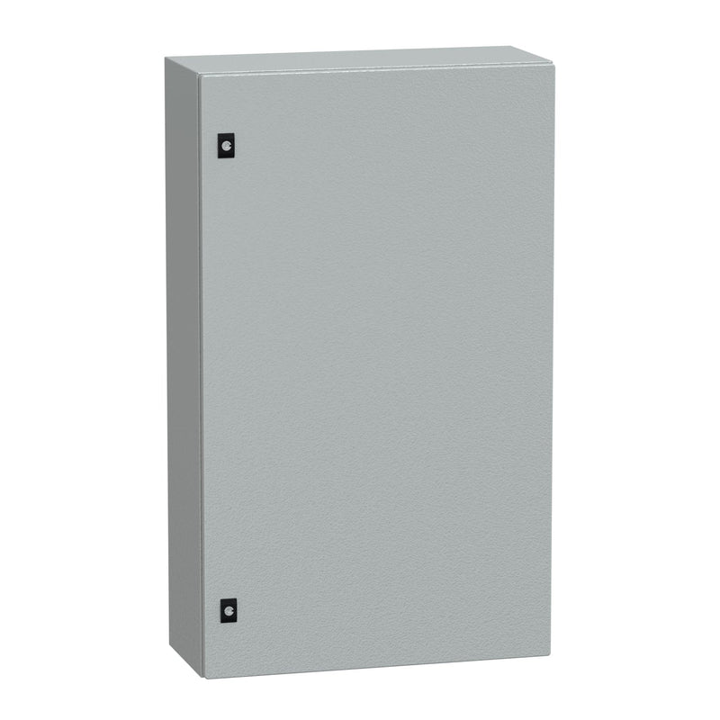 NSYCRN106250P Schneider Electric PanelSet CRN Plain Door With Mounting Plate, H1000xW600xD250 IP66 IK10 RAL7035 - Gabby Electric