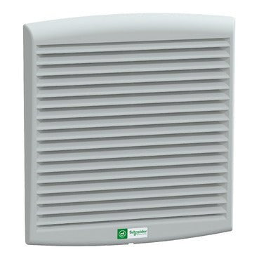 NSYCVF300M24DPF Schneider Electric ClimaSys Forced Vent. IP54, 300m3/h, 24V DC, with Outlet Grille and Filter G2