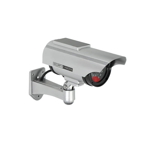 ORNO CD-2/G Dummy security CCTV camera battery-powered silver with solar panel