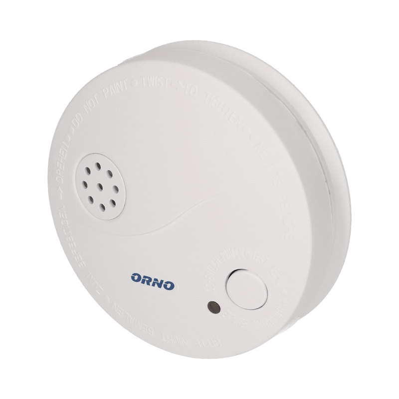 ORNO DC-5 Carbon Monoxide + Smoke Detector Set Battery-Operated