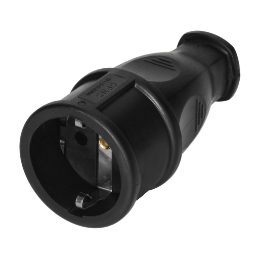 ORNO OR-AE-13258(GS) Workshop Socket 2P+E Schuko Type F IP20 Black