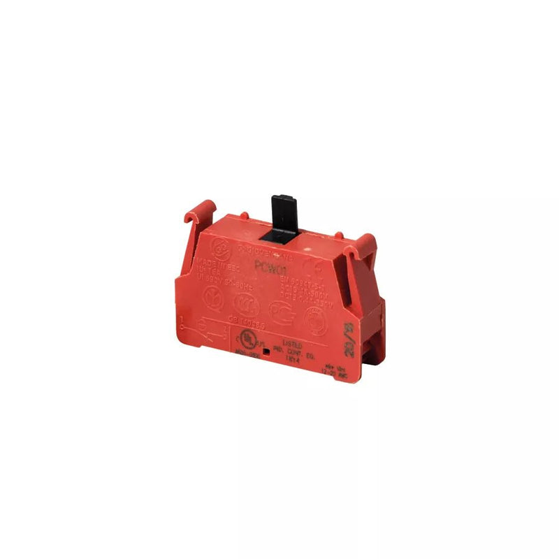 Spring Contact Blocks Giovenzana PCW01_100 Spring Contact Block 1NC 16A — Gabby Electric