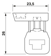 Phoenix Contact 0421029 AKG 4 GN/YE Connection Terminal Block 300 V / 41 A - Gabby Electric