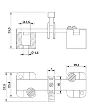 Phoenix Contact 0421029 AKG 4 GN/YE Connection Terminal Block 300 V / 41 A - Gabby Electric