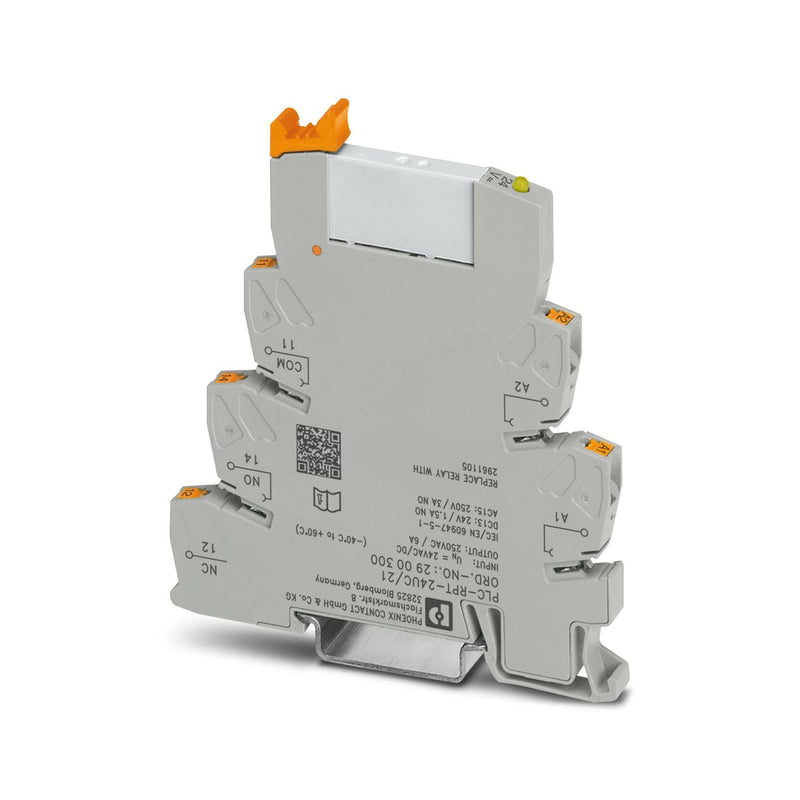 Phoenix Contact 2900300 PLC - RPT - 24UC/21 Relay Module 24V AC/DC 1 Changeover