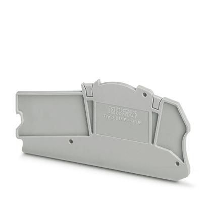 Phoenix Contact 3057445 D-UTME 4-CT/1P End Cover Grey 2.2mm