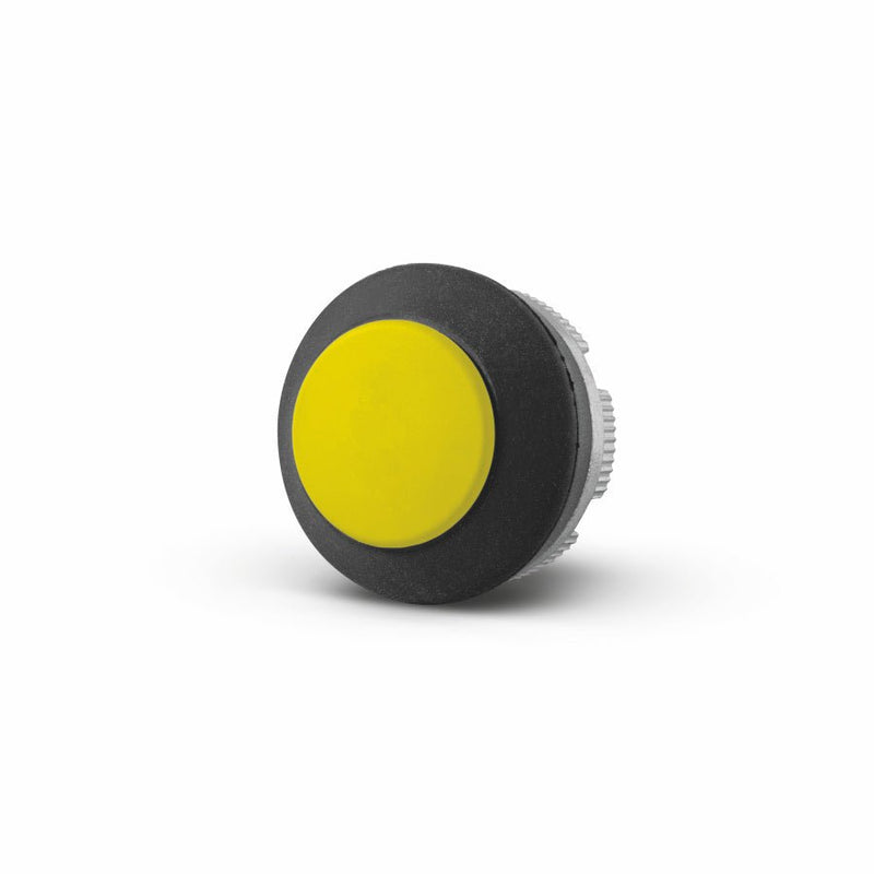 PLN011 Giovenzana Push button yellow neutral - Gabby Electric
