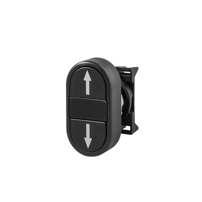 PPDNR.3 Giovenzana Dual push button flush up-down symbols — Gabby Electric
