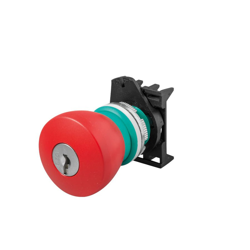 PPFN1C4NX Giovenzana Push button mushroom key release ø40mm - Gabby Electric