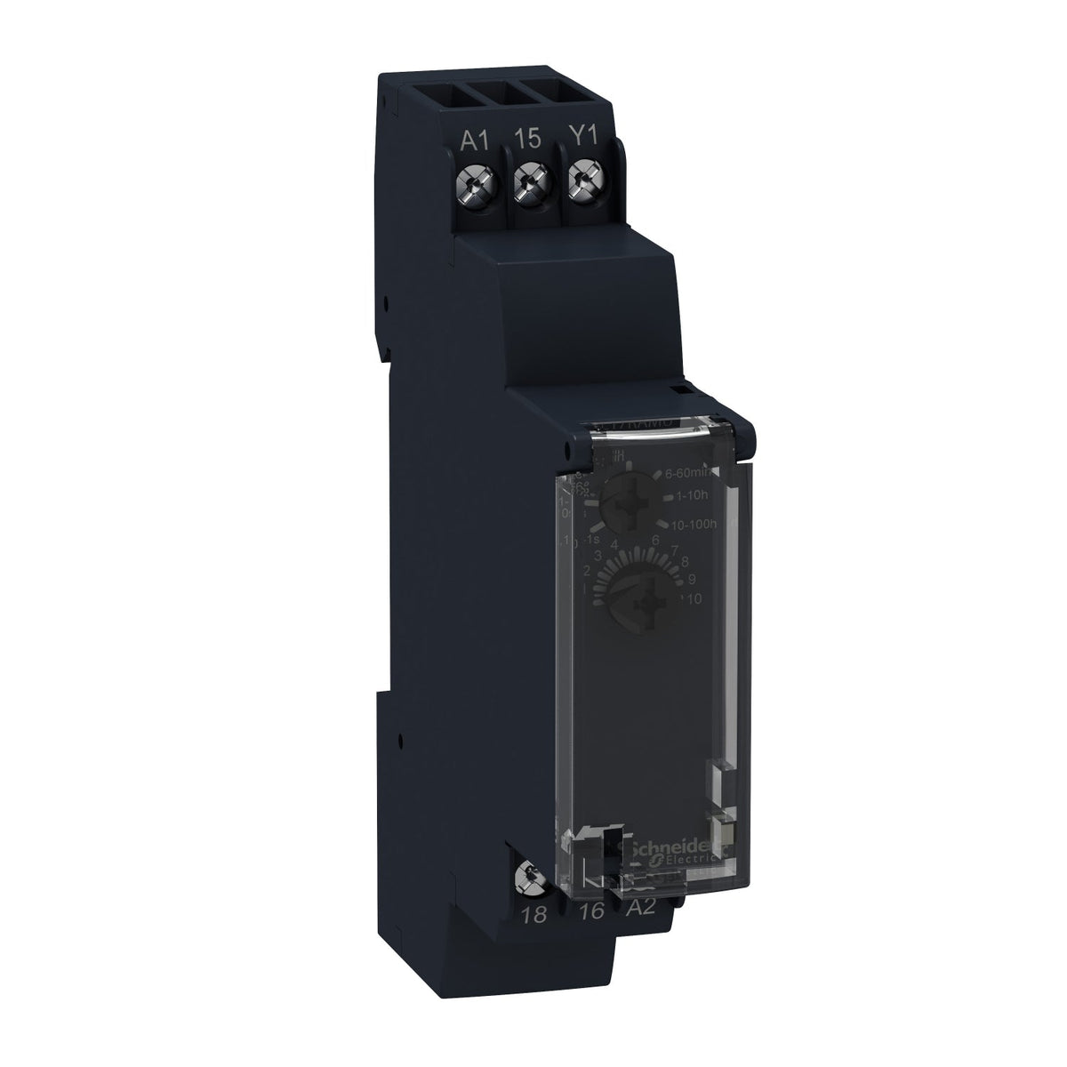 Schneider RE17RCMU Harmony Modular Timing Relay 8A 1CO off-delay ...