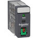 RXG22P7 Interface plug - in relay, 5 A, 2 CO, lockable test button, LED, 230 V AC - Gabby Electric