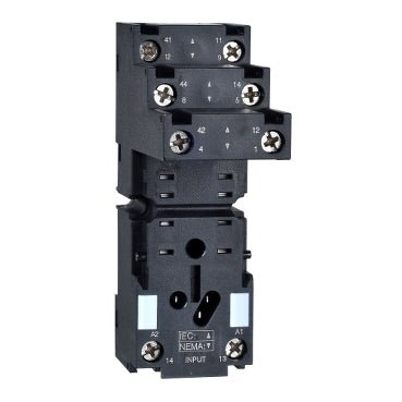 Schneider RXZE2S108M Electromechanical Relay Socket Harmony, For RXM2 ...