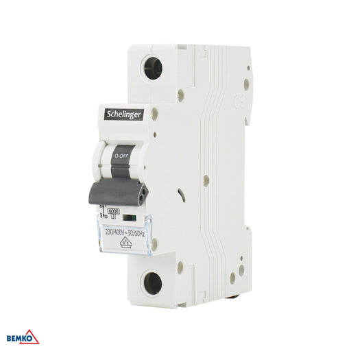 Schelinger A02 - G8 - 1P - B10 MCB 1P B Curve 10A 6kA 230V VDE DIN Rail - Gabby Electric