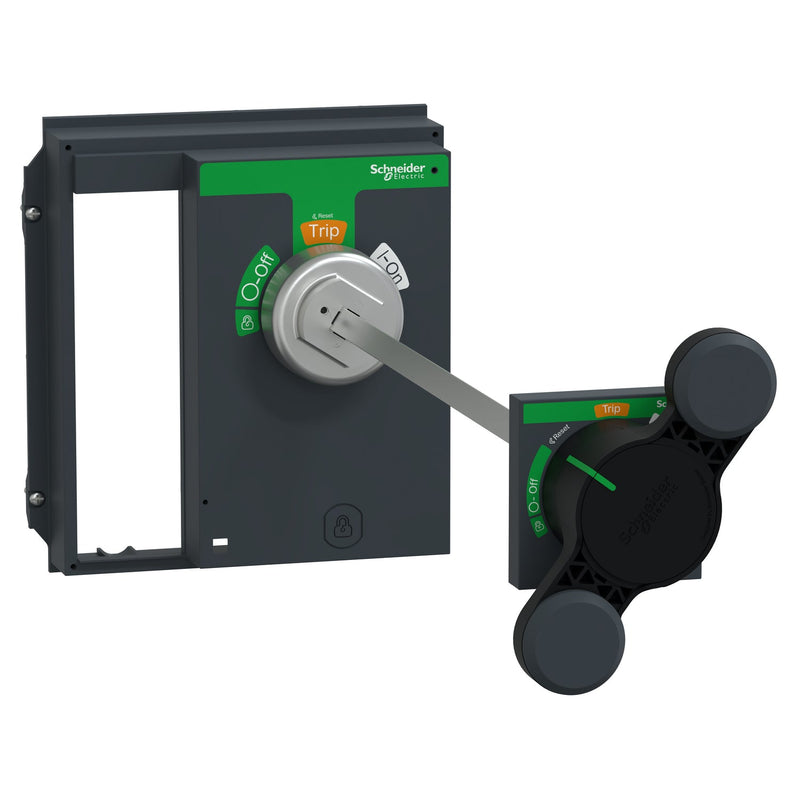 Schneider 33878 extended rotary handle with front plate for ComPacT NS630b-1600