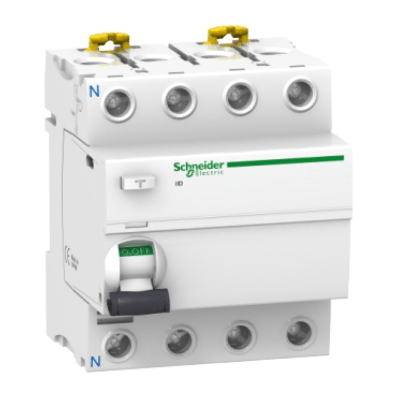 Schneider A9R41463 Acti9 iID RCCB 4P 63A 30mA Type AC