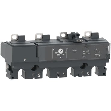 Schneider C166TM160 Trip unit TM160D, ComPacT NSX160, 4P, 3D (neutral not protec