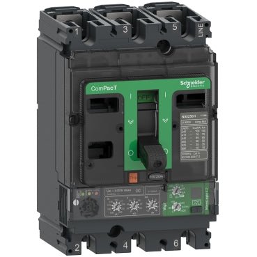 Schneider C16F34V160 Circuit breaker, ComPacT NSX160F, 36kA at 415VAC, MicroLogi
