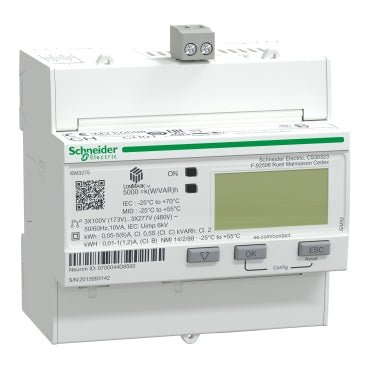 Schneider Electric A9MEM3275 iEM3275 Energy meter CT LON 1 digital multi-tariff MID