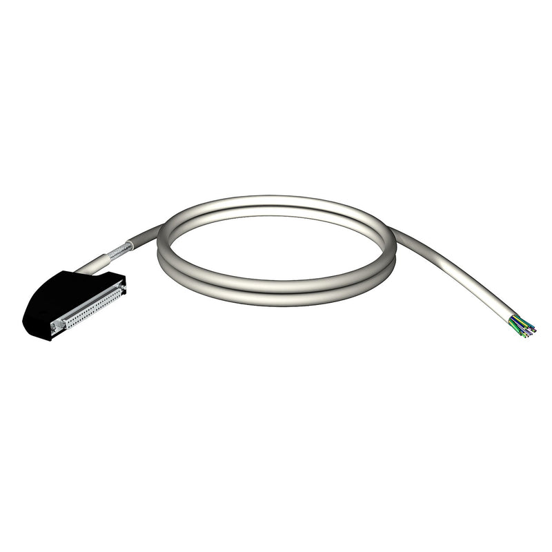 Schneider Electric BMXFCW301S shielded cord set - 40-way terminal - one end flying leads - for X80 I/O - 3 m
