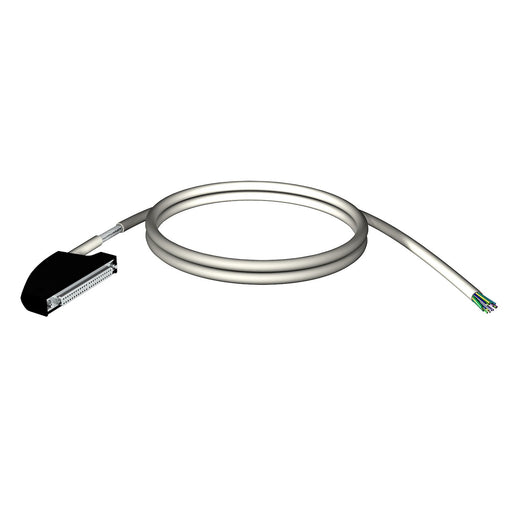 Schneider Electric BMXFCW301S shielded cord set - 40-way terminal - one end flying leads - for X80 I/O - 3 m